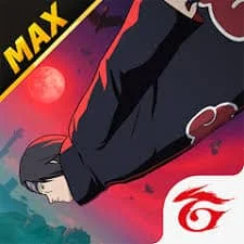 free fire max x naruto